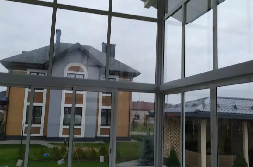 Остекление террасы загородного дома — фото 5