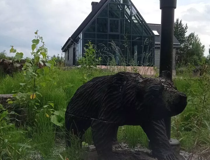 Остекление загородного дома вместе с зимним садом — фото 5